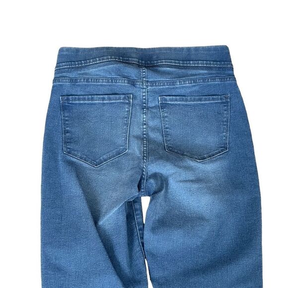 Old Navy Mid Rise Slimming Effect Waistband Super Skinny Jeans Size 6 Tall NWT - Picture 5 of 12